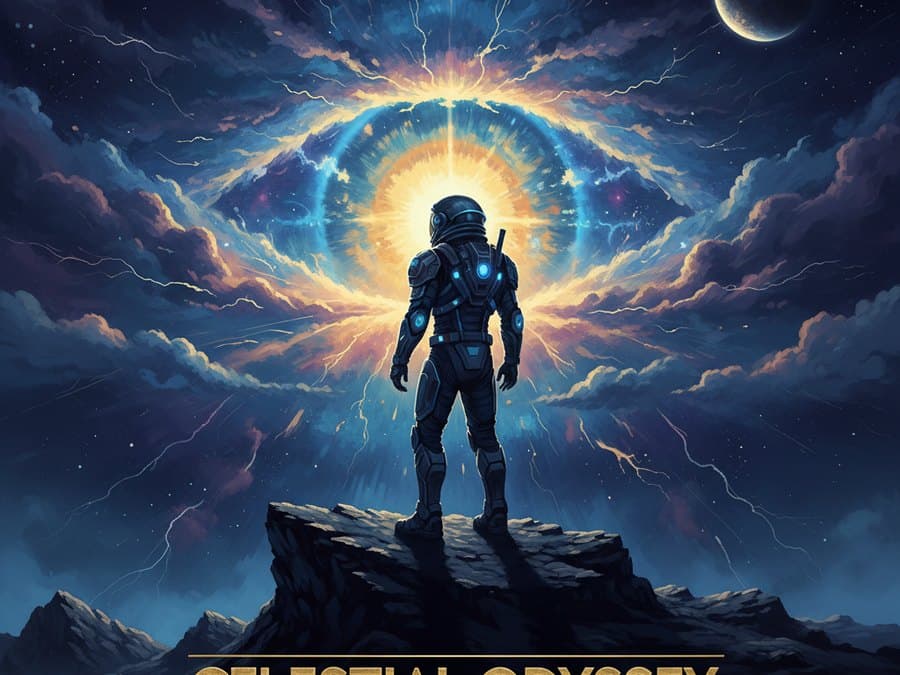 Astronaut artwork created for Project Lunar Studio